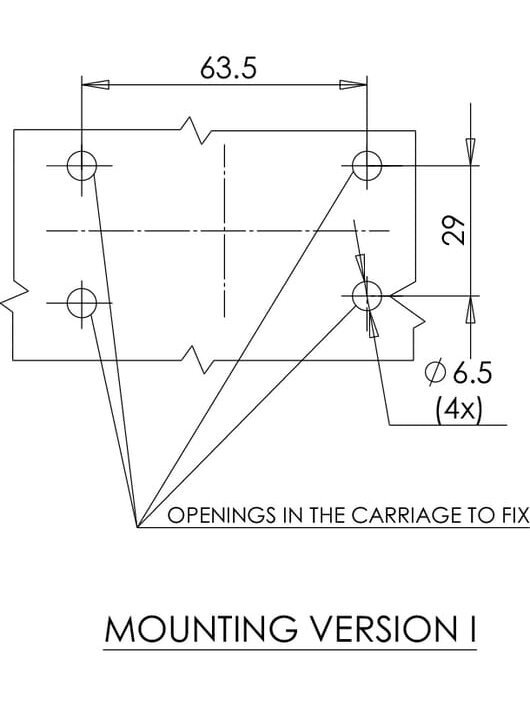 Gabaritinis žibintas RH LED, 12-24V, 125,5x148,5x48,6 mm, Kramp 5