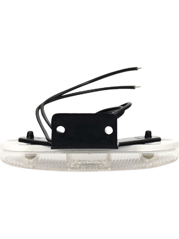 Gabaritinė lemputė LED, stačiakampė, 12/24V, skaidri, tvirtinama varžtais, 113x63mm, 1 Gabaritinė lemputė LED, stačiakampė, 12/24V, skaidri, tvirtinama varžtais, 113x63mm, 1