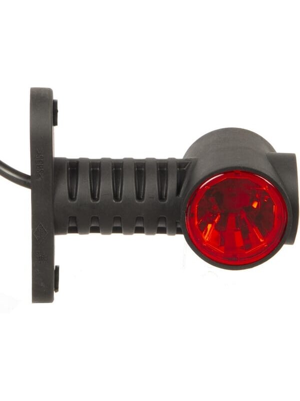 Gabaritinis LED žibintas, 0,7/1,4 W, 12/24 V, balta/oranžinė/raudona, 100x55x118 mm, 3 LED, Kramp 1 Gabaritinis LED žibintas, 0,7/1,4 W, 12/24 V, balta/oranžinė/raudona, 100x55x118 mm, 3 LED, Kramp 1