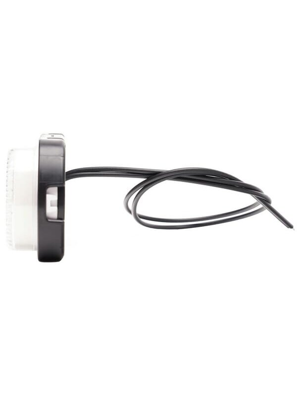 Gabaritinis žibintas LED, balta, stačiakampė, 12-24V, 133,8x53x25mm, "SAFETY LINE", Kramp 2 Gabaritinis žibintas LED, balta, stačiakampė, 12-24V, 133,8x53x25mm, "SAFETY LINE", Kramp 2