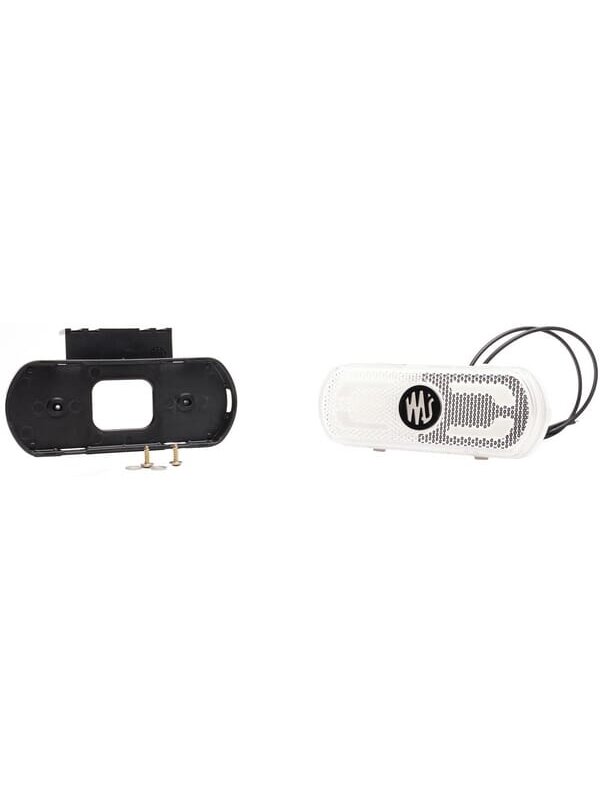 Gabaritinis žibintas LED, balta, stačiakampė, 12-24V, 133,8x53x25mm, "SAFETY LINE", Kramp 4 Gabaritinis žibintas LED, balta, stačiakampė, 12-24V, 133,8x53x25mm, "SAFETY LINE", Kramp 4