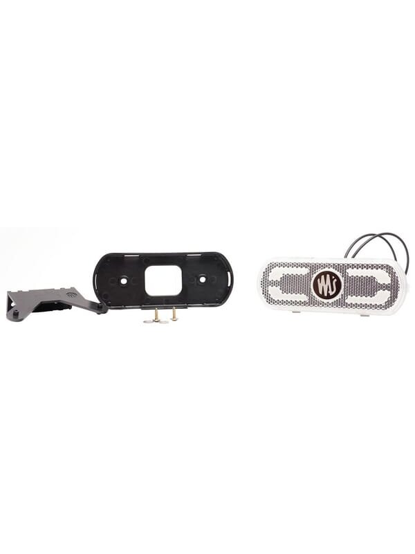 Gabaritinis žibintas LED, balta, stačiakampė, 12-24V, 133,8x53x25mm, "SAFETY LINE", Kramp 5