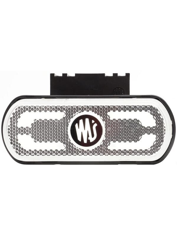 Gabaritinis žibintas LED, balta, stačiakampė, 12-24V, 133,8x53x25mm, "SAFETY LINE", Kramp Gabaritinis žibintas LED, balta, stačiakampė, 12-24V, 133,8x53x25mm, "SAFETY LINE", Kramp