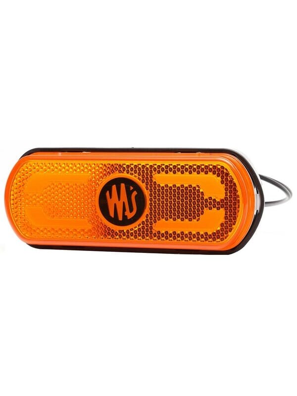 Gabaritinis žibintas LED, gintarinė, stačiakampė, 12-24V, 133,8x53x25mm, "SAFETY LINE", Kramp 4 Gabaritinis žibintas LED, gintarinė, stačiakampė, 12-24V, 133,8x53x25mm, "SAFETY LINE", Kramp 4