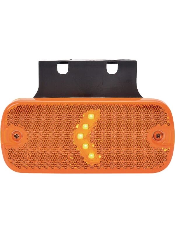Gabaritinis žibintas LED, stačiakampė, 12-24 V, 105,4x45x11,8 mm, Kramp 2