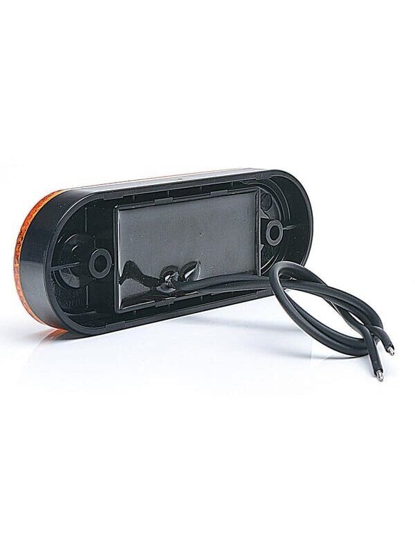 Gabaritinis žibintas LED, stačiakampė, 12-24 V, 115,3x41,3x20 mm, Kramp 4
