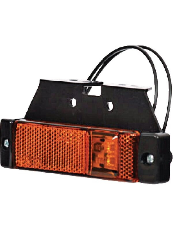 Gabaritinis žibintas LED, stačiakampė, 12-24 V, 130x32x20,5 mm, Kramp Gabaritinis žibintas LED, stačiakampė, 12-24 V, 130x32x20,5 mm, Kramp
