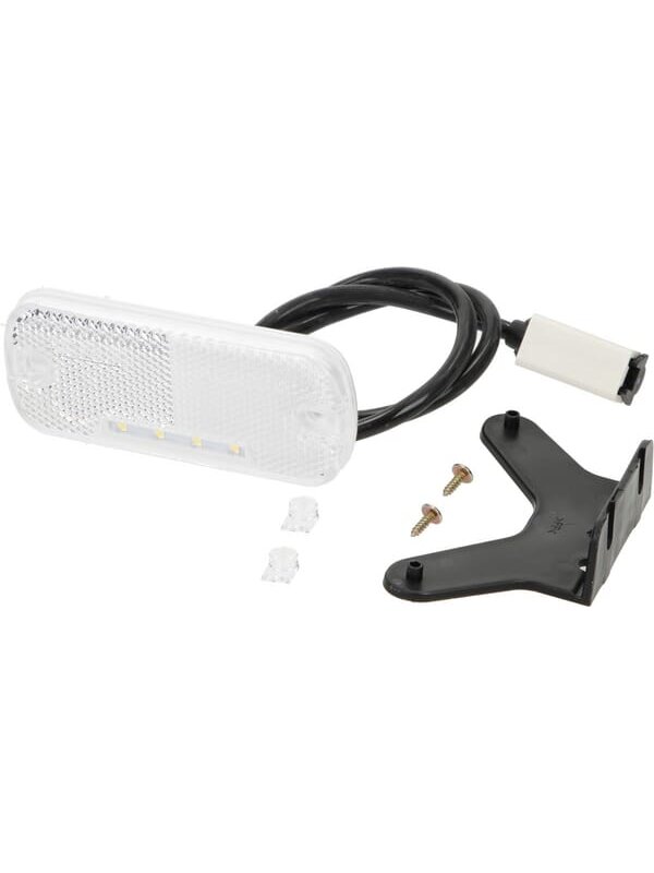 Gabaritinis žibintas LED, stačiakampė, 12-24V, 105,4x45x11,8 mm, Jaeger, Kramp Gabaritinis žibintas LED, stačiakampė, 12-24V, 105,4x45x11,8 mm, Jaeger, Kramp