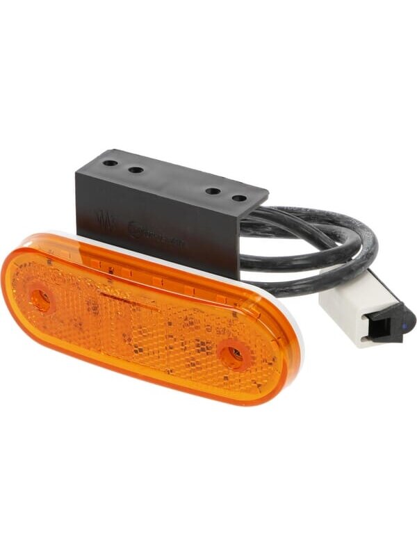 Gabaritinis žibintas LED, stačiakampė, 12-24V, 114x40x25mm, Jaeger, Kramp Gabaritinis žibintas LED, stačiakampė, 12-24V, 114x40x25mm, Jaeger, Kramp