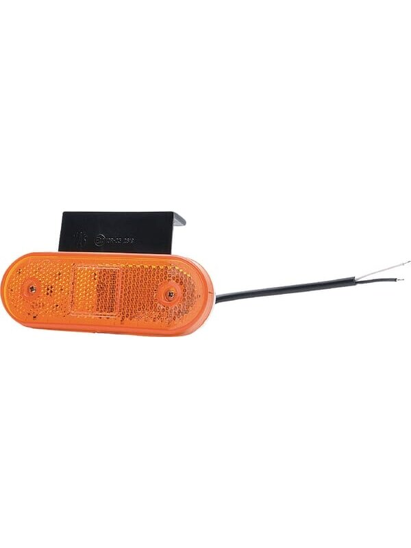 Gabaritinis žibintas LED, stačiakampė, 12-24V, 114x40x25mm, Kramp 1 Gabaritinis žibintas LED, stačiakampė, 12-24V, 114x40x25mm, Kramp 1