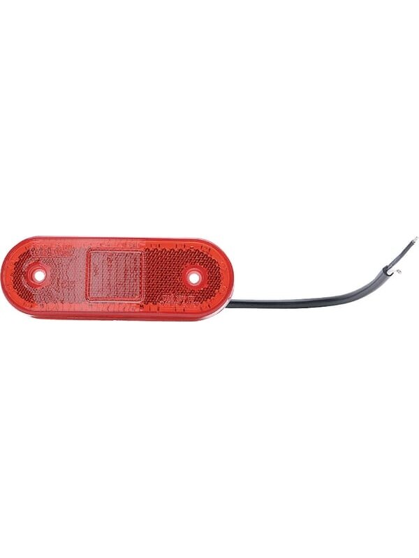 Gabaritinis žibintas LED, stačiakampė, 12-24V, 114x40x25mm, Kramp 1 Gabaritinis žibintas LED, stačiakampė, 12-24V, 114x40x25mm, Kramp 1