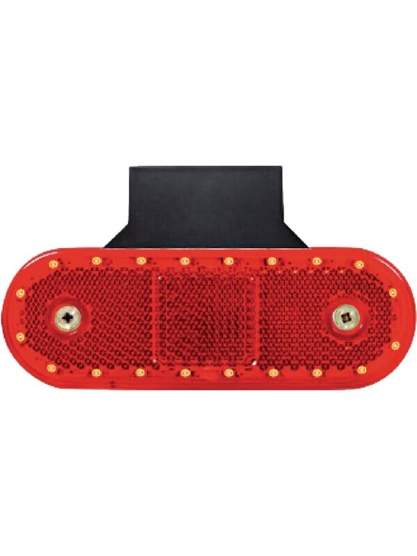Gabaritinis žibintas LED, stačiakampė, 12-24V, 114x40x25mm, Kramp Gabaritinis žibintas LED, stačiakampė, 12-24V, 114x40x25mm, Kramp