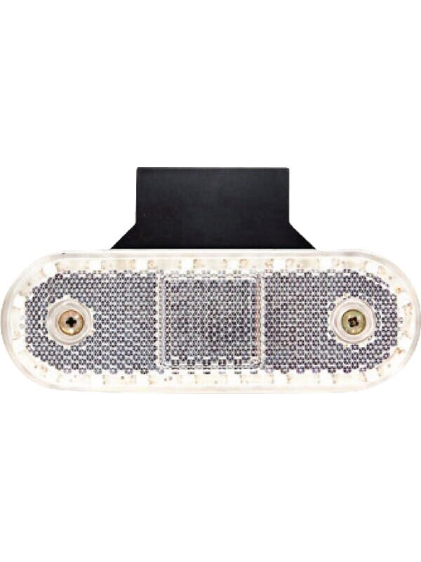 Gabaritinis žibintas LED, stačiakampė, 12-24V, 114x40x25mm, Kramp Gabaritinis žibintas LED, stačiakampė, 12-24V, 114x40x25mm, Kramp