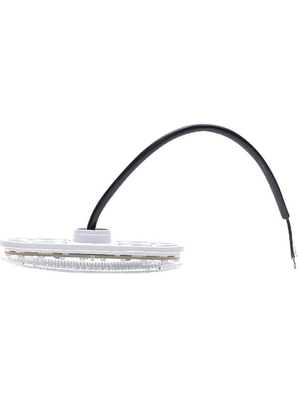 Gabaritinis žibintas LED, stačiakampė, 12-24V, 114x40x25mm, Kramp 5 Gabaritinis žibintas LED, stačiakampė, 12-24V, 114x40x25mm, Kramp 5