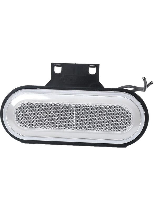 Gabaritinis žibintas LED, stačiakampė, 12-24V, 124x49x20mm, Kramp 4 Gabaritinis žibintas LED, stačiakampė, 12-24V, 124x49x20mm, Kramp 4