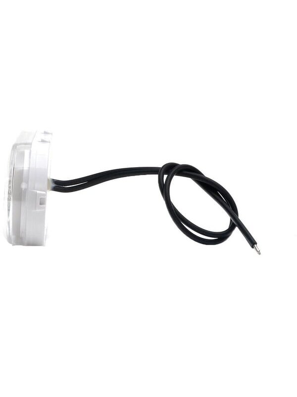 Gabaritinis žibintas LED, stačiakampė, 12-24V, 124x49x20mm, Kramp 8