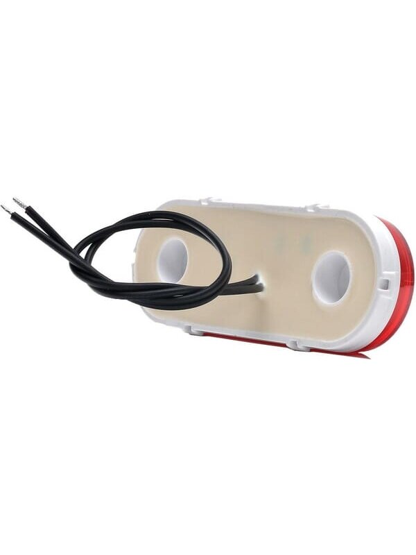 Gabaritinis žibintas LED, stačiakampė, 12-24V, 124x49x20mm, Kramp 9 Gabaritinis žibintas LED, stačiakampė, 12-24V, 124x49x20mm, Kramp 9