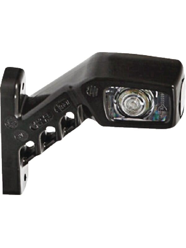 Gabaritinis žibintas RH LED, 12-24V, 114x135x37mm, Kramp