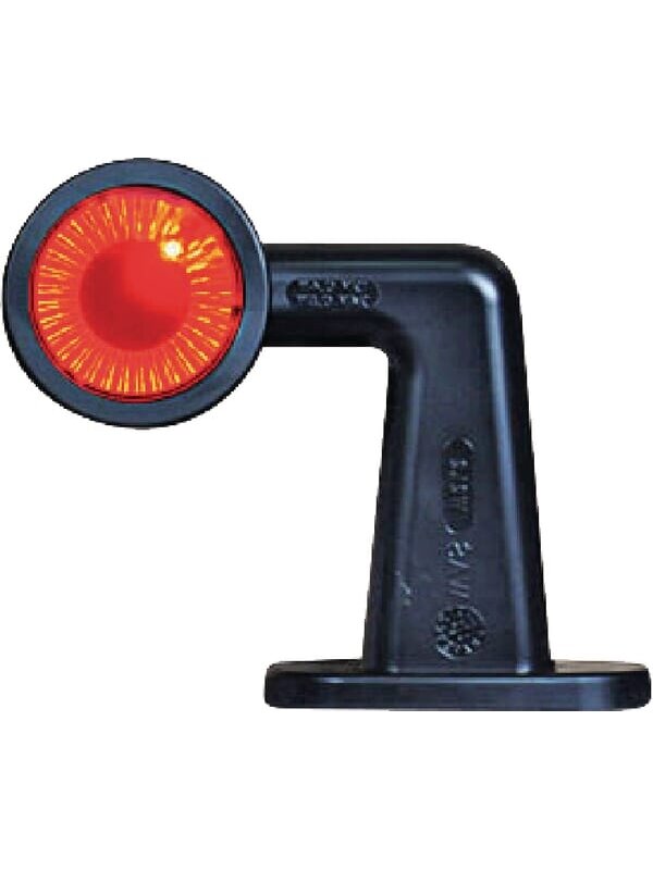 Gabaritinis žibintas RH LED, 12-24V, 125,5x148,5x48,6 mm, Kramp