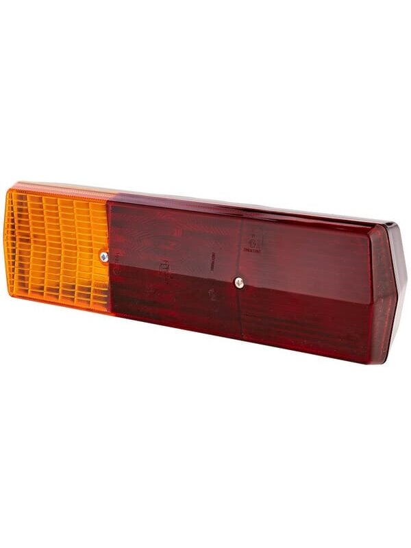 Galinis žibintas LH stačiakampio formos, 12/24V, gintarinis/raudonas, tvirtinamas varžtais, 330x78x95mm, Hella Galinis žibintas LH stačiakampio formos, 12/24V, gintarinis/raudonas, tvirtinamas varžtais, 330x78x95mm, Hella