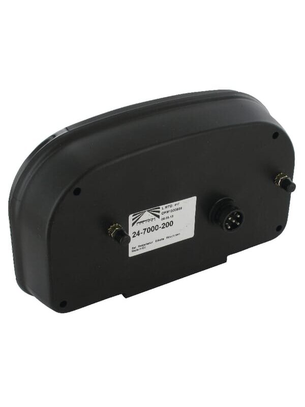 Galinis žibintas LH stačiakampio formos, 12V, raudonas/permatomas, prisukamas varžtais, 240x52 mm, 5 kontaktų bajonetas, "Multipoint II" pagal "Aspöck 1 Galinis žibintas LH stačiakampio formos, 12V, raudonas/permatomas, prisukamas varžtais, 240x52 mm, 5 kontaktų bajonetas, "Multipoint II" pagal "Aspöck 1