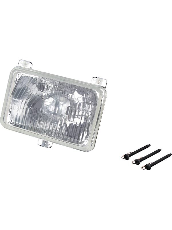 Halogeniniai priekiniai žibintai, stačiakampio formos, 12/24V, skaidrūs, "Hella Halogeniniai priekiniai žibintai, stačiakampio formos, 12/24V, skaidrūs, "Hella