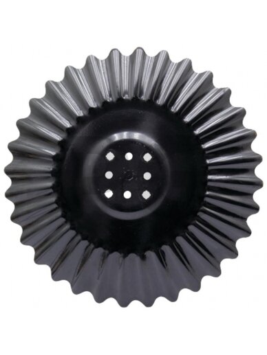 Įgaubtas diskas Corrugated, Ø 560 x 4.5 mm Outer hole circle Ø: 110 mm Vidinis hole circle Ø: 80 mm Hole Ø: 15.5 mm Square: 13.5 mm Įgaubtas diskas Corrugated, Ø 560 x 4.5 mm Outer hole circle Ø: 110 mm Vidinis hole circle Ø: 80 mm Hole Ø: 15.5 mm Square: 13.5 mm