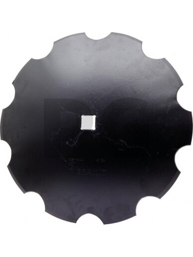 Įgaubtas diskas, dantytas 660x6 Dantytas, Ø 660 x 6 mm Įgaubtas diskas, dantytas 660x6 Dantytas, Ø 660 x 6 mm