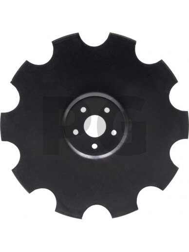 Įgaubtas diskas Dantytas, Ø 510 x 6 mm Hole Ø 61 mm, PCD 113 mm Įgaubtas diskas Dantytas, Ø 510 x 6 mm Hole Ø 61 mm, PCD 113 mm