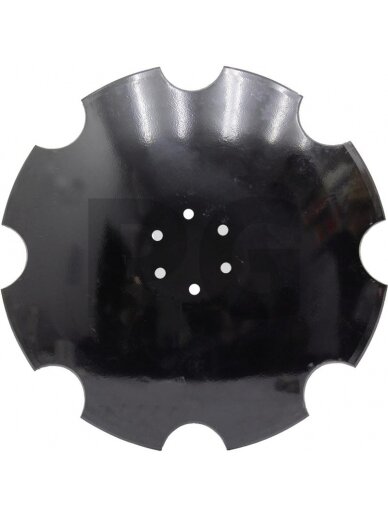 Įgaubtas diskas Dantytas, Ø 520 x 5 mm Įgaubtas diskas Dantytas, Ø 520 x 5 mm