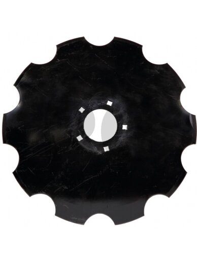 Įgaubtas diskas Dantytas, Ø 560 x 6 mm Įgaubtas diskas Dantytas, Ø 560 x 6 mm