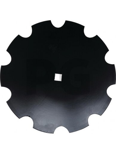 Įgaubtas diskas Dantytas, Ø 660 x 6 mm Įgaubtas diskas Dantytas, Ø 660 x 6 mm