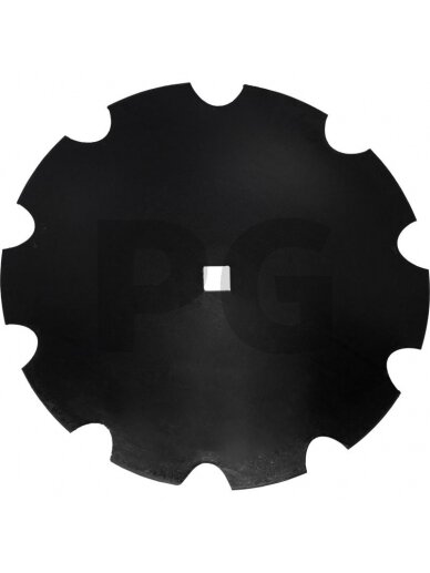 Įgaubtas diskas Dantytas, Ø 810 x 10 Įgaubtas diskas Dantytas, Ø 810 x 10
