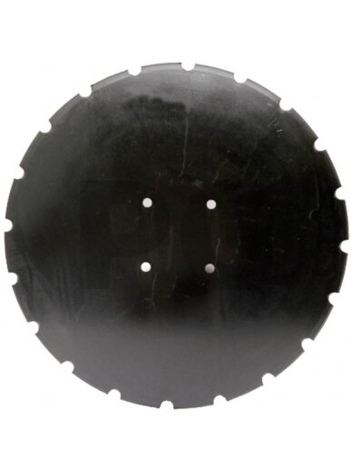 Įgaubtas diskas finely Dantytas, Ø 510 mm Įgaubtas diskas finely Dantytas, Ø 510 mm