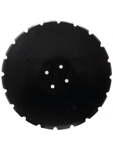 Įgaubtas diskas Finely Dantytas, Ø 510 x 5 mm Įgaubtas diskas Finely Dantytas, Ø 510 x 5 mm
