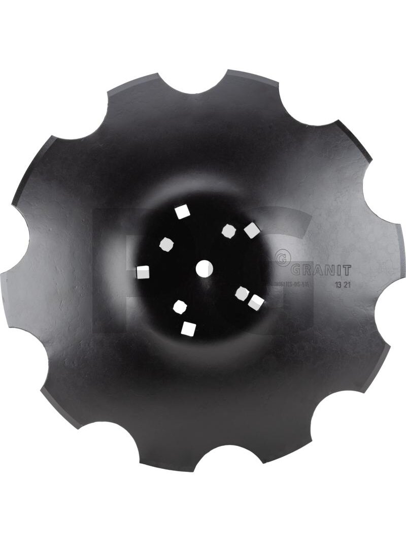 Įgaubtas diskas Dantytas Ø 510 x 4 mm Outer hole circle Ø: 150 mm Vidinis hole circle Ø: 110 mm Hole Ø: 15 mm / 21 mm Square: 13.5 mm / 15 mm Įgaubtas diskas Dantytas Ø 510 x 4 mm Outer hole circle Ø: 150 mm Vidinis hole circle Ø: 110 mm Hole Ø: 15 mm / 21 mm Square: 13.5 mm / 15 mm