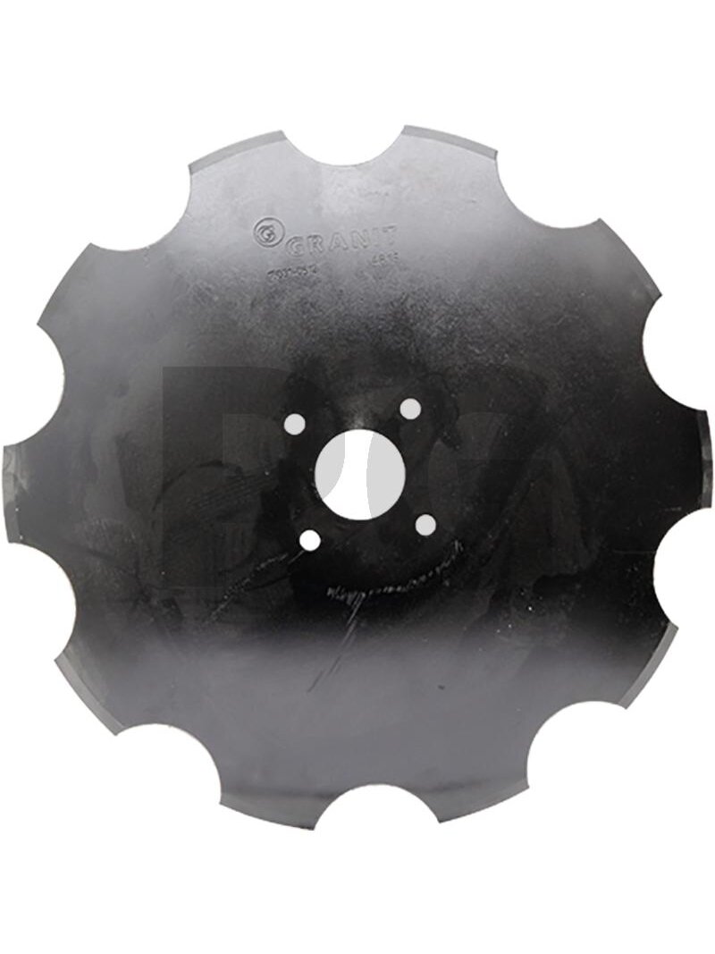 Įgaubtas diskas Dantytas, Ø 510 x 5 mm Įgaubtas diskas Dantytas, Ø 510 x 5 mm