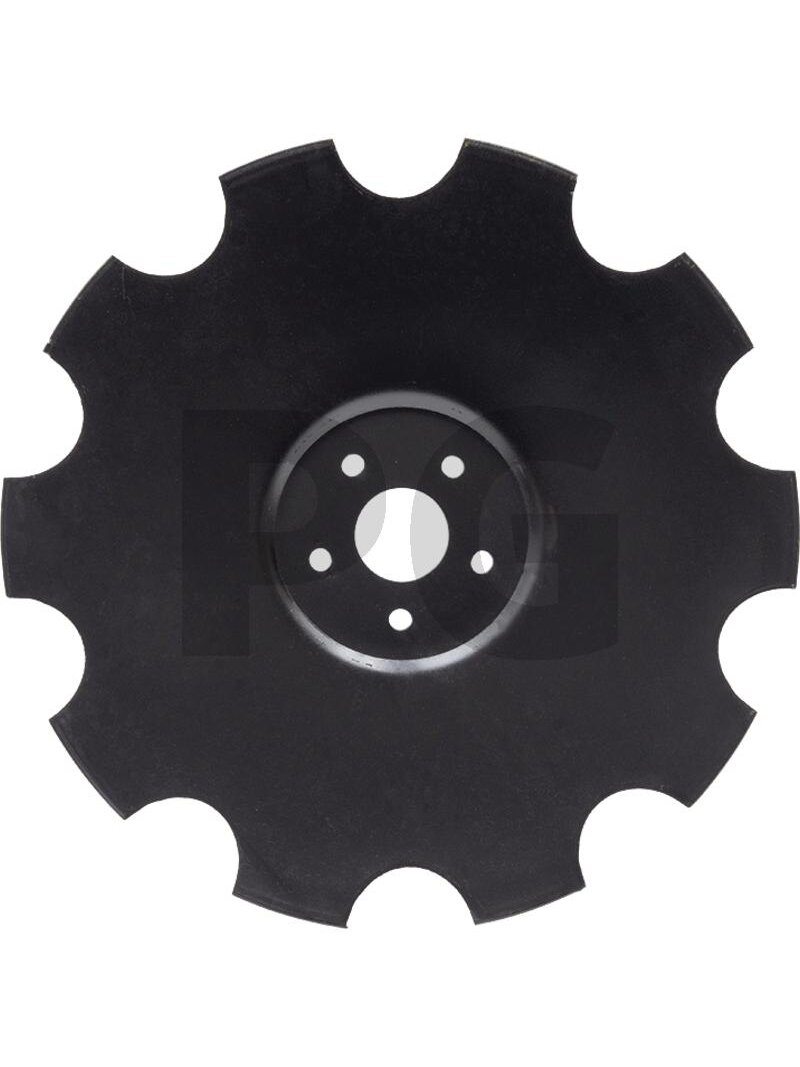 Įgaubtas diskas Dantytas, Ø 510 x 6 mm  Hole Ø 61 mm, PCD 113 mm