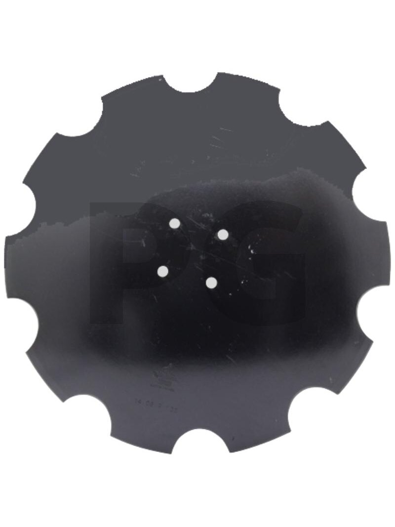 Įgaubtas diskas Dantytas, Ø 560 x 4.3 mm