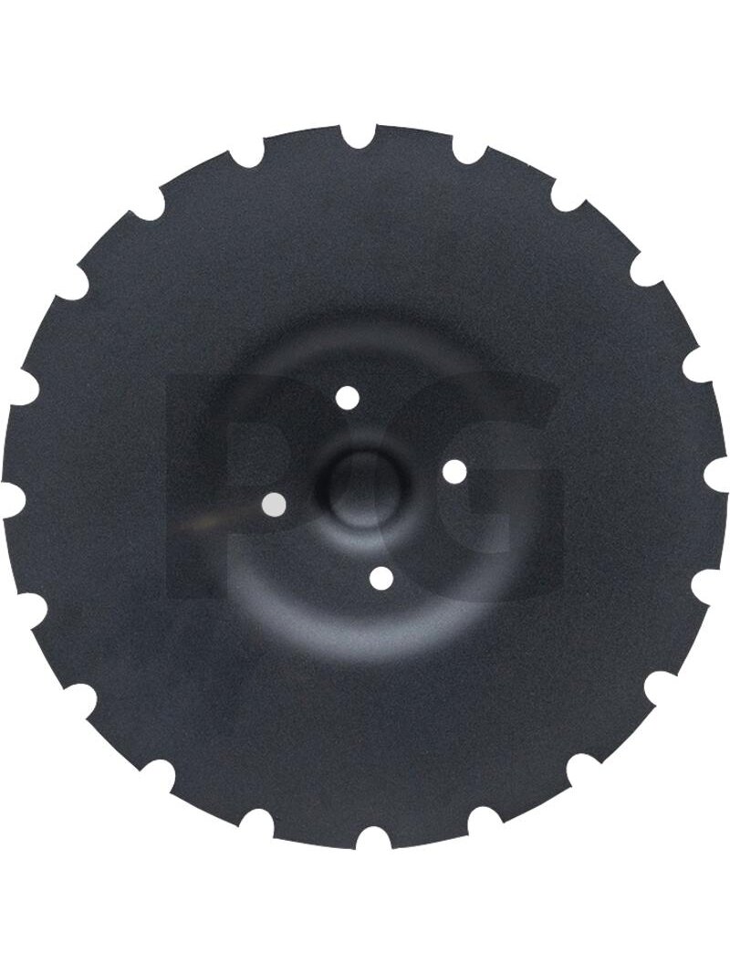 Įgaubtas diskas Finely Dantytas, Ø 410 x 5 mm Įgaubtas diskas Finely Dantytas, Ø 410 x 5 mm