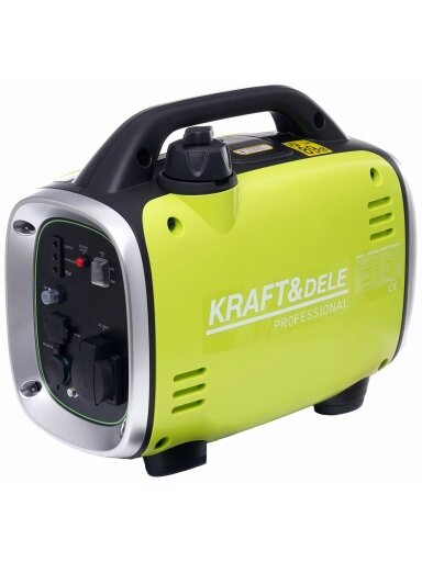 Inverterinis elektros generatorius 1300W Kraft&Dele, KD683 Inverterinis elektros generatorius 1300W Kraft&Dele, KD683