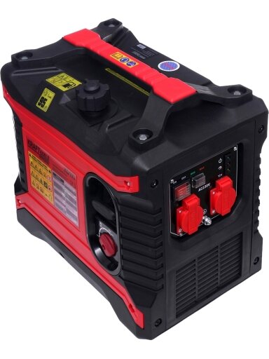 Inverterinis generatorius 2500 W, 230 V, KRAFT&DELE KD193 Inverterinis generatorius 2500 W, 230 V, KRAFT&DELE KD193