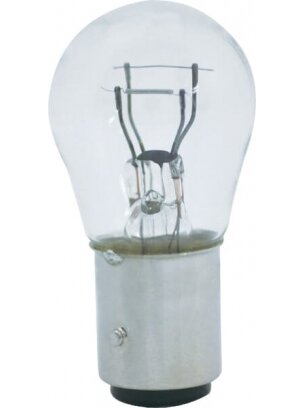 Įprastinė lemputė S25 12V 21W/5W BAY15d Kramp