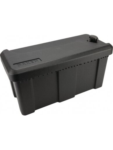 Įrankių dėžė 250x550x295 mm, 23 l talpa, juodas polipropilenas, Boxxser 55 4x4, Daken
