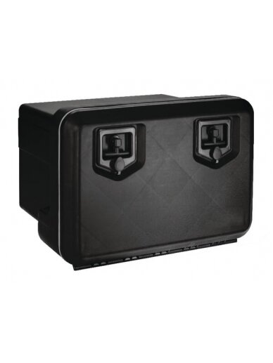 Įrankių dėžė 450x630x480 mm, 78,5 l talpa, juodas polipropilenas, Welvet 81004, Daken Įrankių dėžė 450x630x480 mm, 78,5 l talpa, juodas polipropilenas, Welvet 81004, Daken