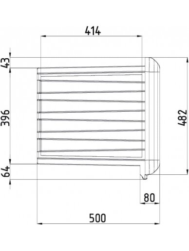 Įrankių dėžė 500x685x500mm, 109l talpa, juodas plastikas, ARKA by Daken 1 Įrankių dėžė 500x685x500mm, 109l talpa, juodas plastikas, ARKA by Daken 1
