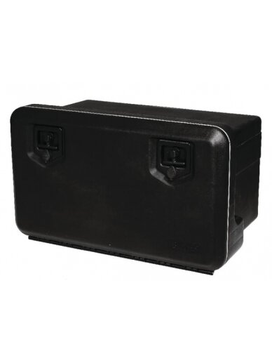 Įrankių dėžė 500x830x470mm, 120l talpa, juodas polipropilenas, Welvet 81006, Daken