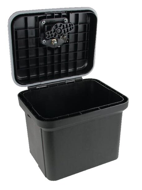 Įrankių dėžė 348x410x340 mm, 28,5 l talpa, juodas polipropilenas, Welvet 81000 Daken 1 Įrankių dėžė 348x410x340 mm, 28,5 l talpa, juodas polipropilenas, Welvet 81000 Daken 1