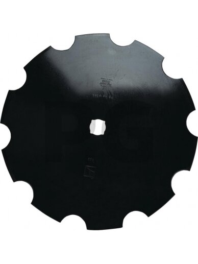 Išgaubtas diskas Ø610x5 Lygus Ø 610 x 5 mm Išgaubtas diskas Ø610x5 Lygus Ø 610 x 5 mm