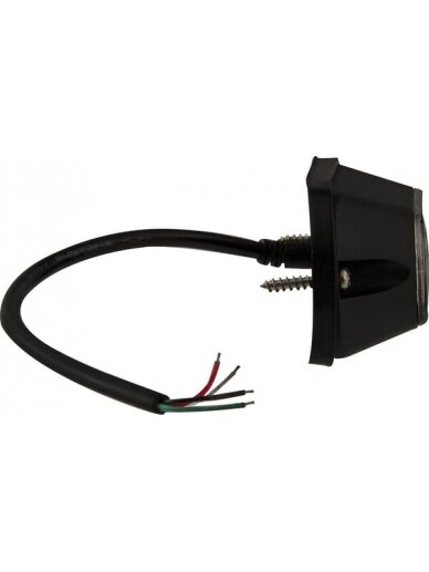 Įspėjamasis šviesos diodas LED, gintarinis, 3 šviesos diodai, Kramp 1